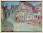 1968 - &Ouml;l auf Leinwand - 58x78